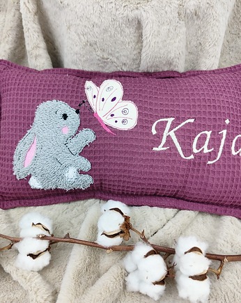 Personalizowany prezent dla dziecka - imienna poduszka z króliczkiem, Enitka Sweet Baby Room