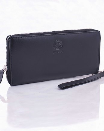 Portfel Damski Kopertowy z paskiem do trzymania., Cavanni