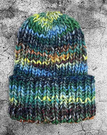 Czapka zimowa beanie Aurora Zorza, Made by Jaga