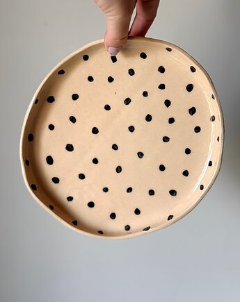Talerz śniadaniowy / gniotek, ewi_pottery