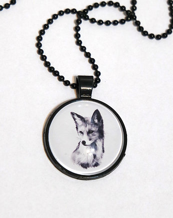 Medalion - Lis - czarna oprawa, yenoo