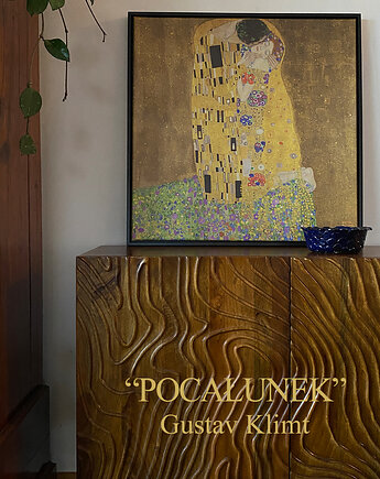 Pocałunek - Gucstav Klimt - Reprodukcja, Dekoracje PATKA Patrycja Kita