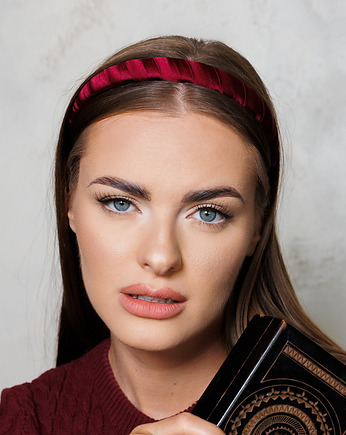 Opaska Little Bordo Silk, Republika jewelry