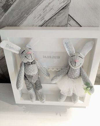 Prezent Dodatek na ślub Króliki, LalaShop