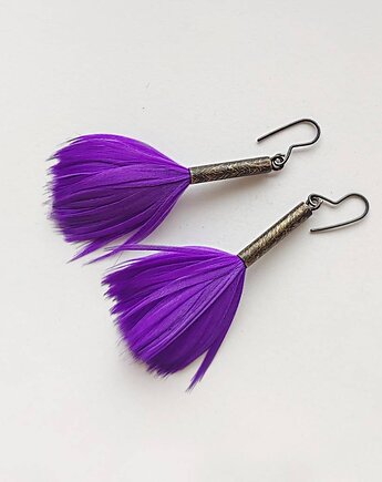 PIÓRKO kolczyki, Katarzyna Kaminska ART