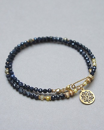 Szafiry vol. 11 /choker/ 16.02.26 -Szlachetna kolekcja, KiKa pracownia