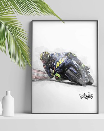 Plakat Zamówienie specjalne - Valentino Rossi, Peszkowski Graphic