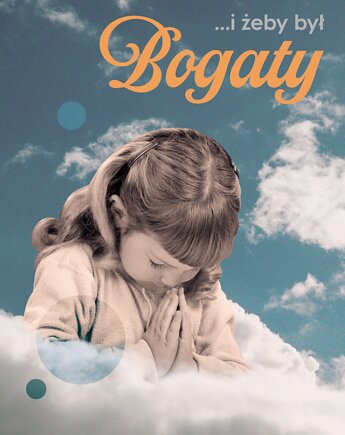 Plakat Życzenie (kolaż), Agnieszka Osiecka RYSUJĘ BO SIĘ NUDZĘ