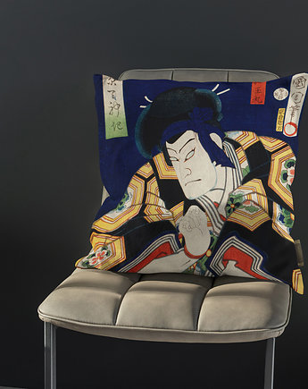 Poduszka dekoracyjna - Aktor japoński 2 - Ukiyo-e, ASARTEM