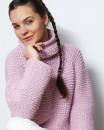 Sweter Wiri w różu, MonDu