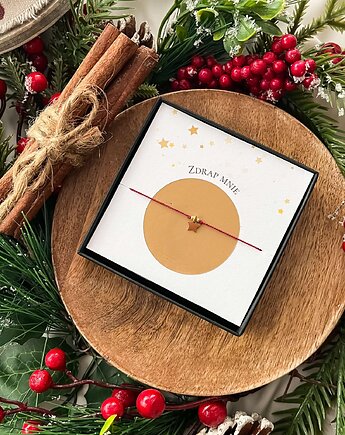 ŚWIĘTA 2025  Bransoletka Szczęścia z wróżbą  BOX prezentowy, Martellie Jewellery