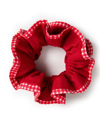 Ruffle scrunchie Crimson-Snow, Chyba Śnisz