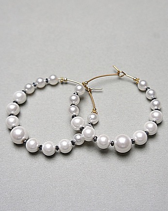 Alloys Collection - Wianki (Pearls) vol. 2 - kolczyki, KiKa pracownia