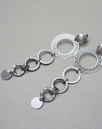 Kolczyki srebrne Promyczki vol. 20, Katia i krokodyl