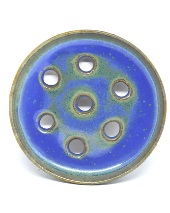 Lazurowa Mydelniczka Ceramiczna, Dwa Wypały