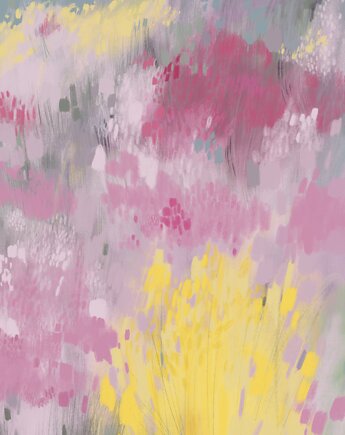 Plakat Ogród róż, marselnowa