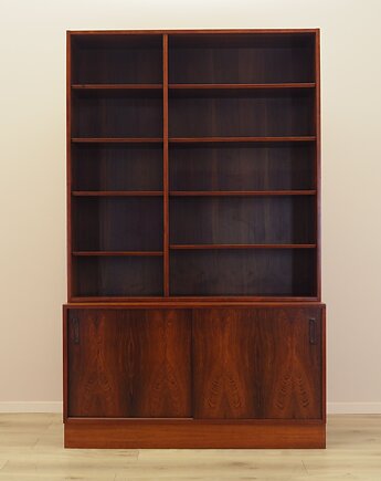 Biblioteczka palisandrowa, duński design, lata 70, produkcja: Hundevad, Przetwory design