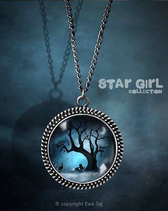 Star Girl, Bocian ,  medalion silver, Ewa Saj Fotografie