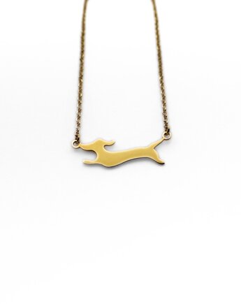 Naszyjnik "Jamniczek" złoty, Złotnia