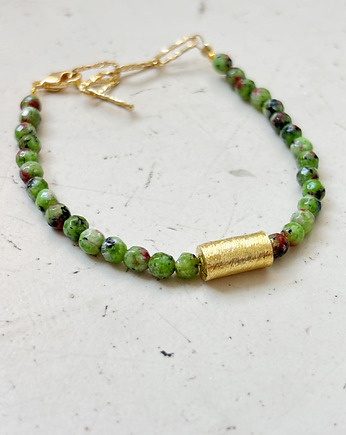 Bransoletka Rubin z Zoisytem, Chmolowska Jewellery