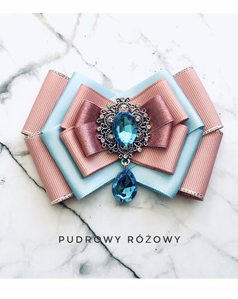 Brosza  w pastelowych kolorach NEW, Pudrowy Różowy