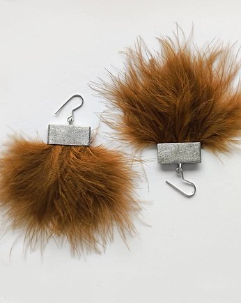 PIÓRKO kolczyki, Katarzyna Kaminska ART