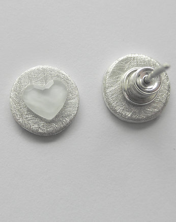 Kolczyki Swarovski SERDUSZKO, Katarzyna Kaminska ART