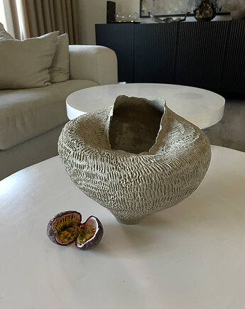 Wabi-sabi ceramiczny wazon, Vanya.arte