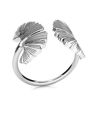 Pierścionek GINKO -srebro, złoto, róż, ISSI Jewelry