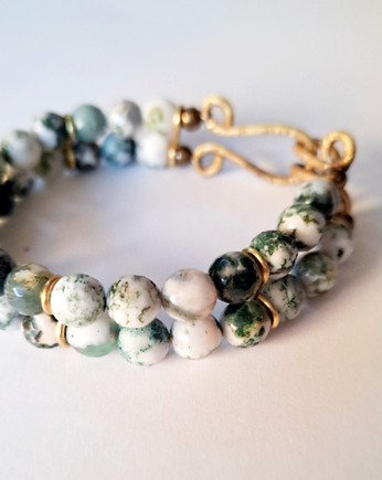 AGAT MSZYSTY  z ręcznie kutym zapięciem, ME PASSION  Jewelry