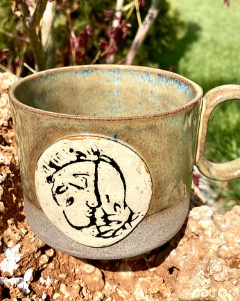 Kubek Kwiat lotosu, NG Autorska bizuteria ceramiczna