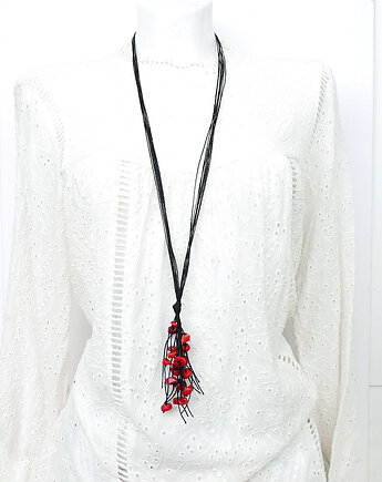 Koral czerwony oryginalny naszyjnik, galeria nuit