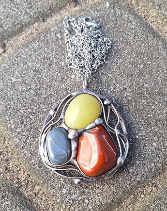 Wiosna! - wisiorek, po drugiej stronie lustra