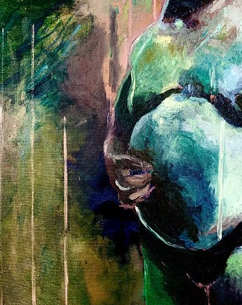 Grubas 50x40cm, Kacper Marciniak