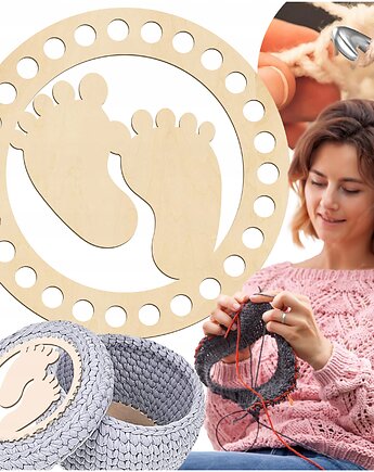 Spód do szydełkowania OKRĄG 15cm Podstawa do torebki na szydełku Dno Baza, smxdsgn
