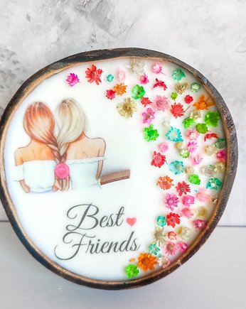 Personalizowana Świeca sojowa Best Friends, Swiecznikowo