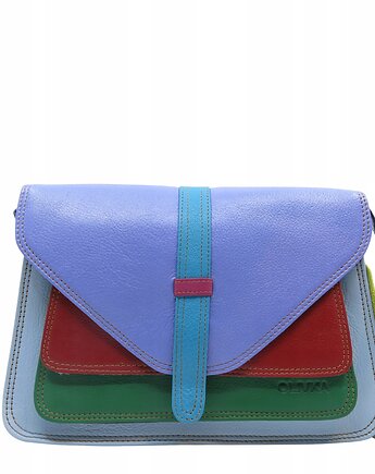 Torebka damska klasyczna elegancka skórzana na ramię pasek OLIVKA, Olivka Warsaw