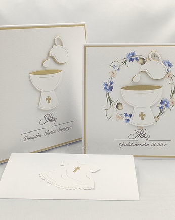 Kartka na chrzest z pudełkiem i kopertą C 31b, Anna Art and Crafts