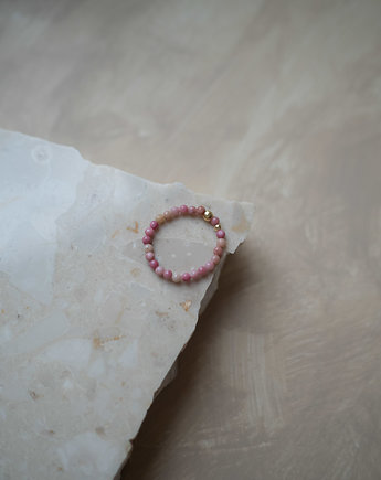 Pierścionek Elastyczny Pink, OSOBY - Prezent dla ukochanej
