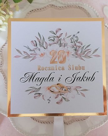 50 Rocznica Ślubu, kartka z życzeniami - 04, Prowansalska Manufaktura