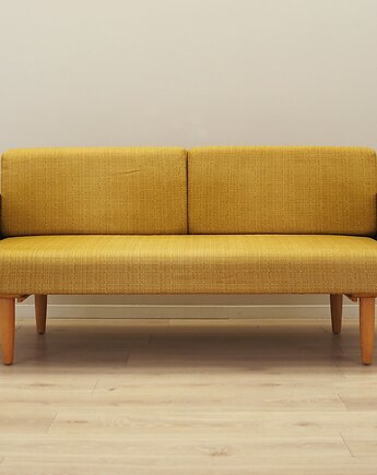 Sofa dębowa, duński design, lata 60, produkcja: Dania, Przetwory design