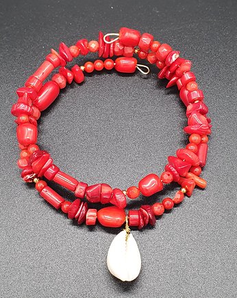 Bransoletka z koralem, Lilarose Handmade