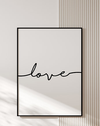 Plakat  LOVE, OKAZJE - Prezent na Mikołajki