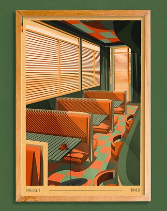 Plakat Diner, Adam Kosik