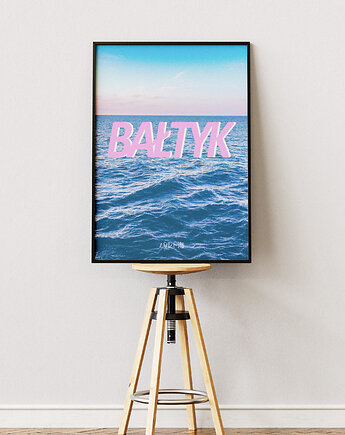 Plakat Morze Bałtyckie - 80's - Natura, DAPIDOKA