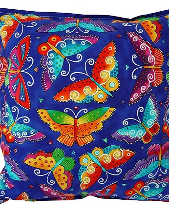 Kolorowe motyle na szafirowym tle..., Gazynia