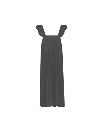 GERALDINE dress black, makotaistudio
