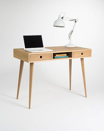 Biurko drewniane dębowe, minimalizm, Mo Woodwork