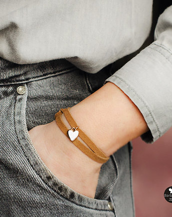 Mini foxy love bransoletka zamszowa, barboleta