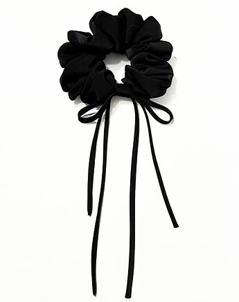 Gumka scrunchie czarna, LUREN